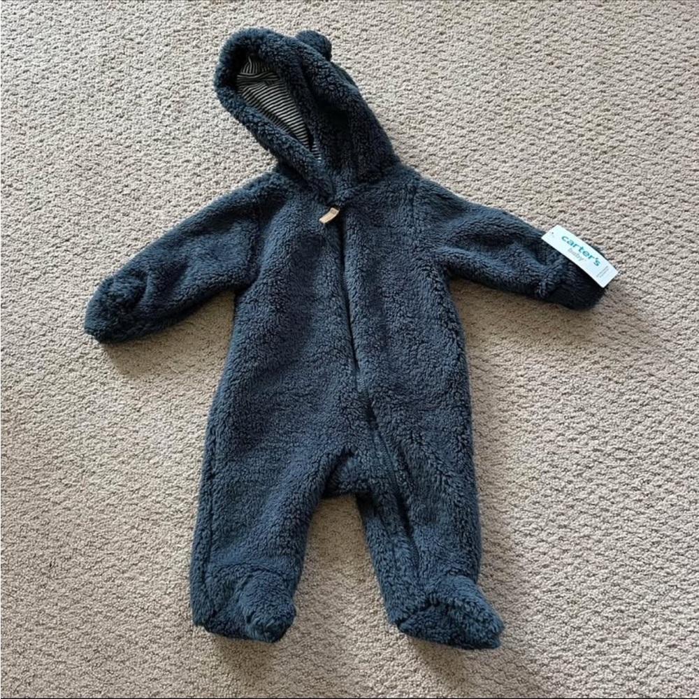 Carters Sherpa bear suit